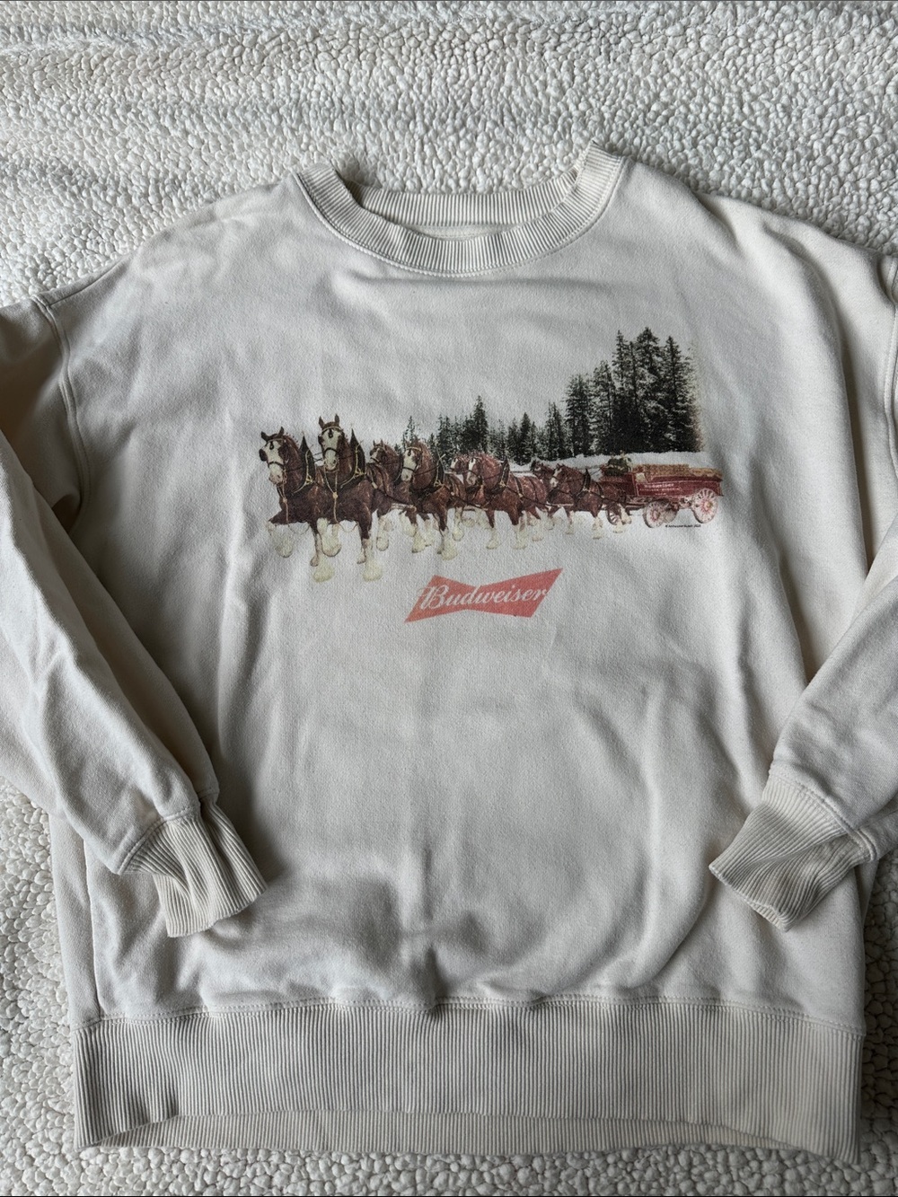 American Eagle Sweatshirt Budweiser XS